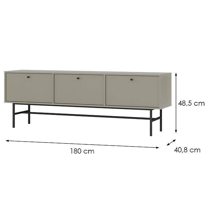 TV Stolík Tokyo 3 3K eukalyptus 303
