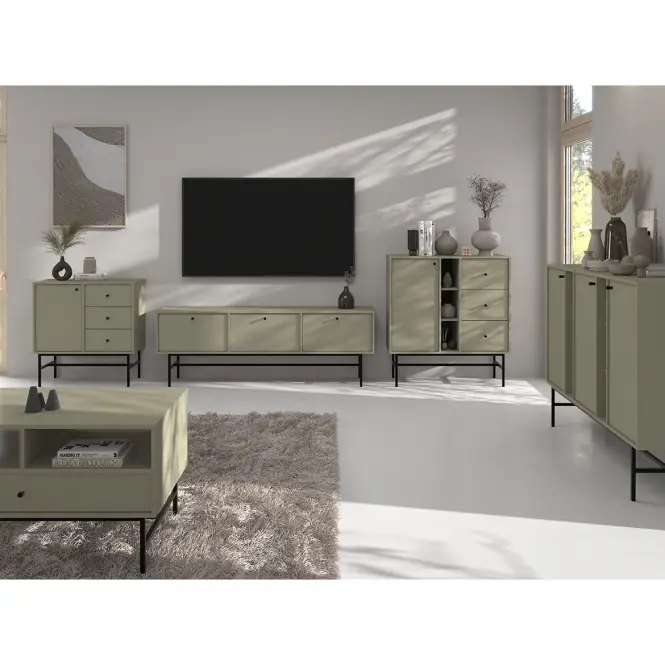 TV Stolík Tokyo 3 3K eukalyptus 303,4
