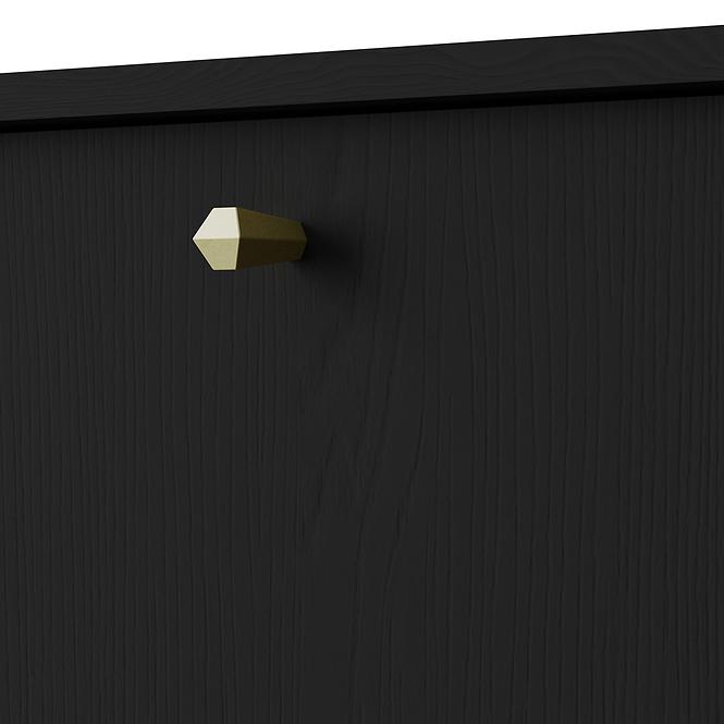 TV Stolík Tokyo 3 3K čierny grafit 303,4
