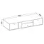 TV Stolík Tokyo 4 2K 1S eukalyptus 313,3