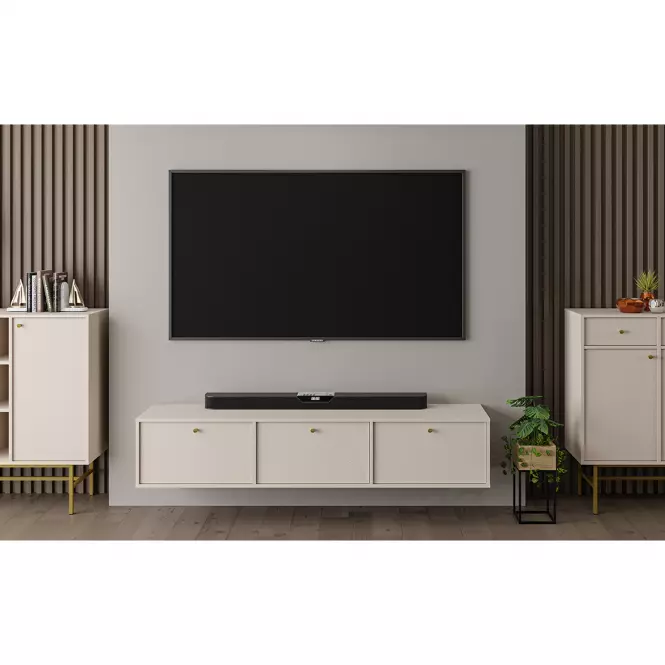 TV Stolík Tokyo 4 3K pieskovo béžová 303