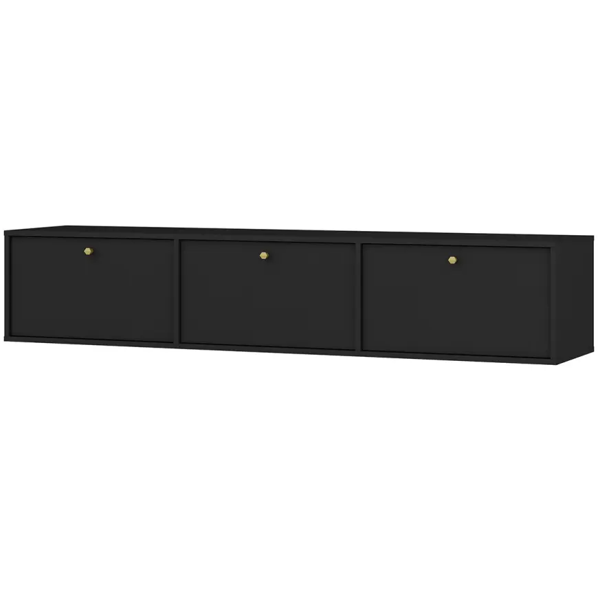 TV Stolík Tokyo 4 3K čierny grafit 303