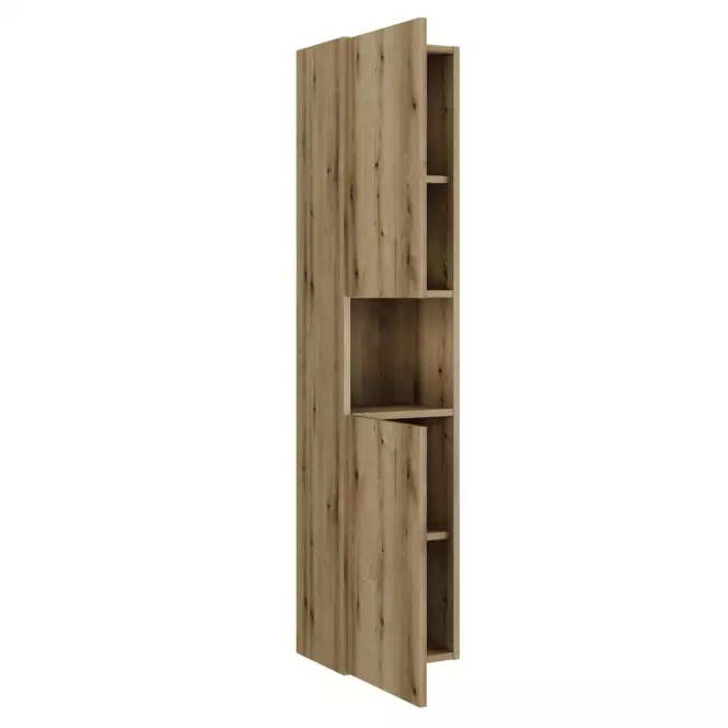 Vysoká skrinka do kúpeľne Nova Oak