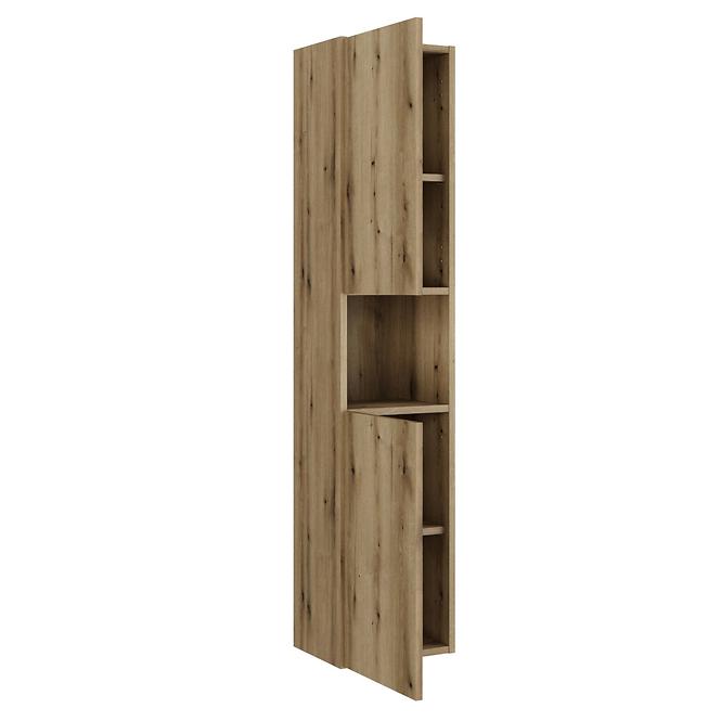 Vysoká skrinka do kúpeľne Nova Oak