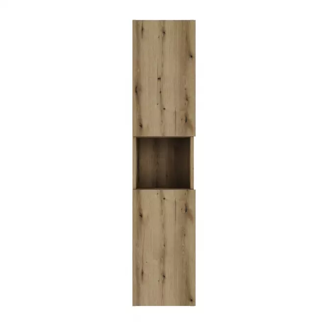 Vysoká skrinka do kúpeľne Nova Oak