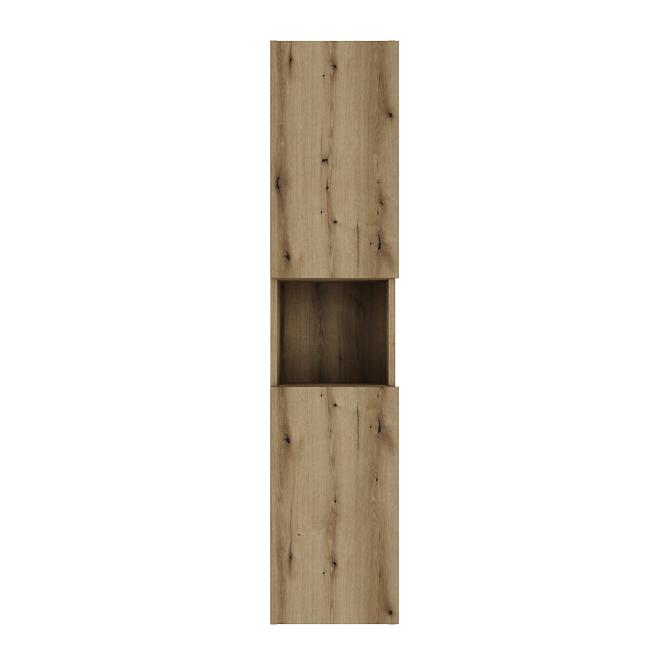 Vysoká skrinka do kúpeľne Nova Oak