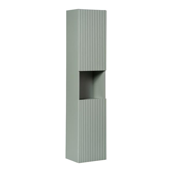 Vysoká skrinka do kúpeľne LINE REED GREEN 80-03-2D šalvia