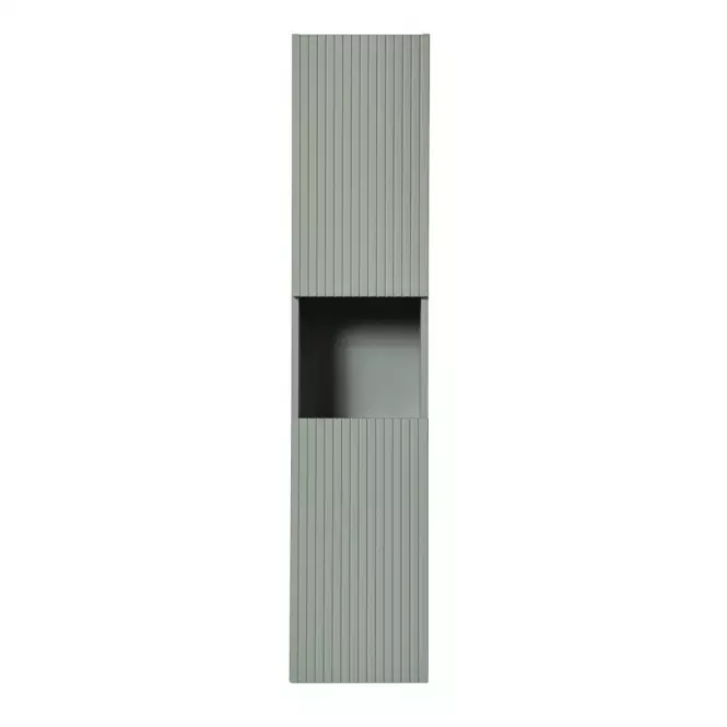 Vysoká skrinka do kúpeľne LINE REED GREEN 80-03-2D šalvia,4