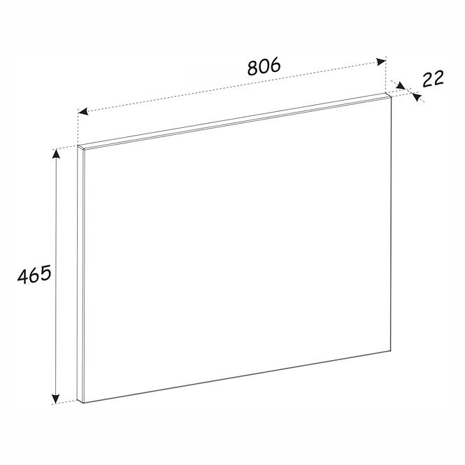Kúpeľňová doska Adel 80 kašmír,5