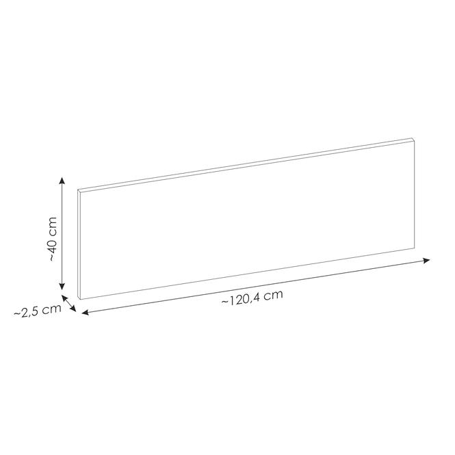 Kúpeľňová doska Nova Oak 120,2