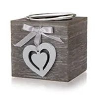 Sviečka S.Heart 6,5x6,5x6,5cm 63917616