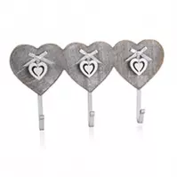  Vešiak 3 Háčiky Sculpture Heart 63917612