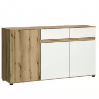 Komoda Camino 3D2S CMNK 02 dub evoke+biela platinová