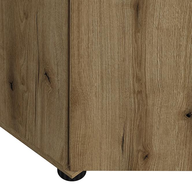 Komoda Camino 3D2S CMNK 02 dub evoke+dub evoke+ob.čierna