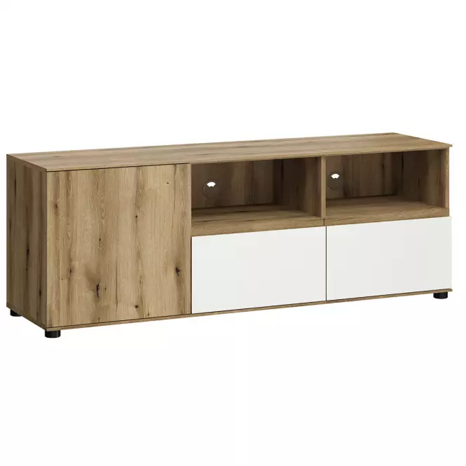 TV Stolík Camino 1D2S CMNF 01 dub evoke+biela platinová