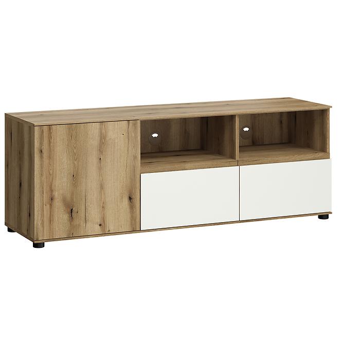 TV Stolík Camino 1D2S CMNF 01 dub evoke+biela platinová