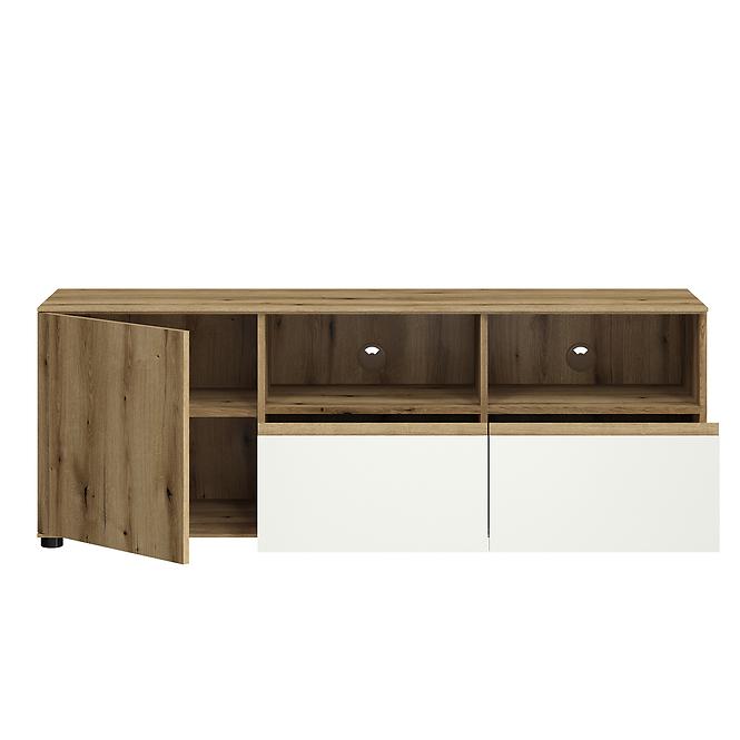 TV Stolík Camino 1D2S CMNF 01 dub evoke+biela platinová