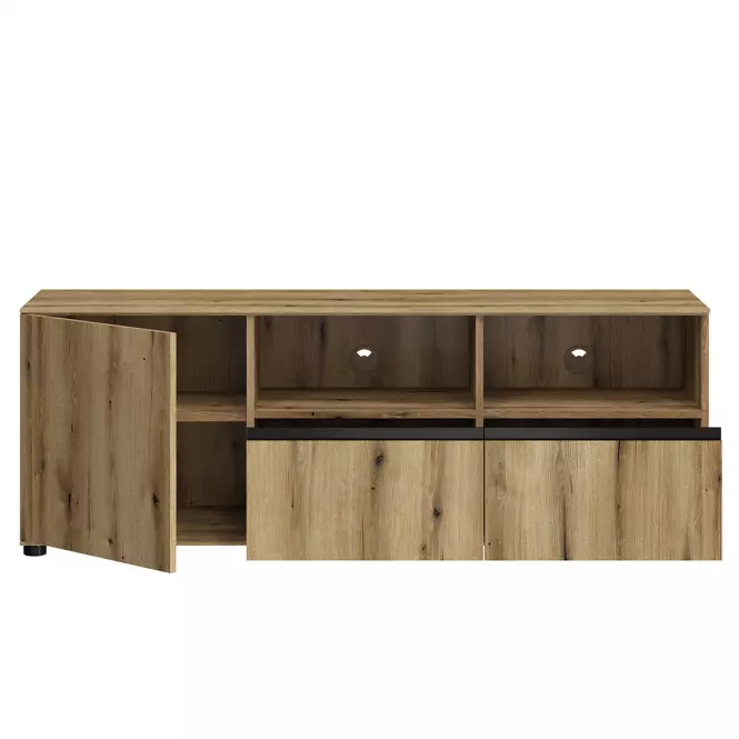 TV Stolík Camino 1D2S CMNF 01 dub evoke+dub evoke+ob.čierna