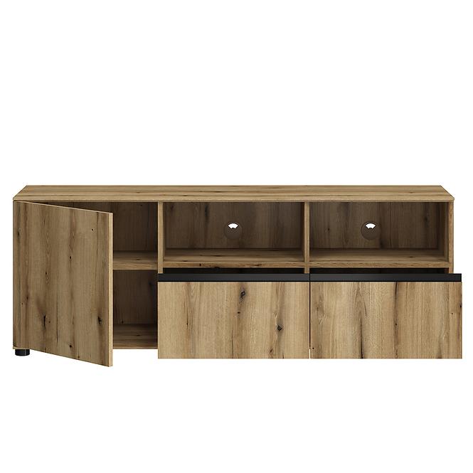 TV Stolík Camino 1D2S CMNF 01 dub evoke+dub evoke+ob.čierna