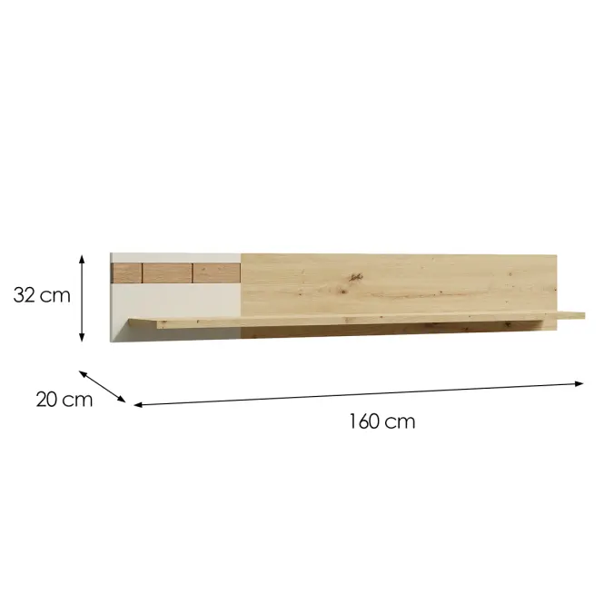 Polička Keks K6A 160 cashmere,2