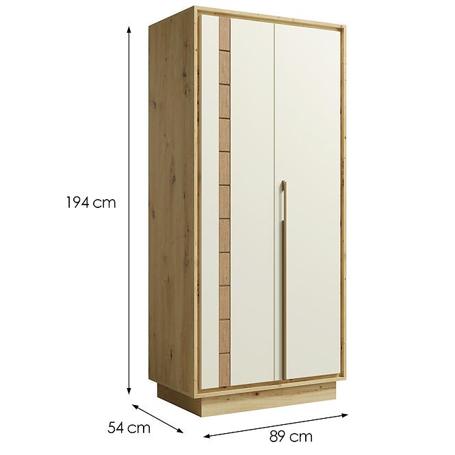 Skriňa Keks KS1 cashmere,2