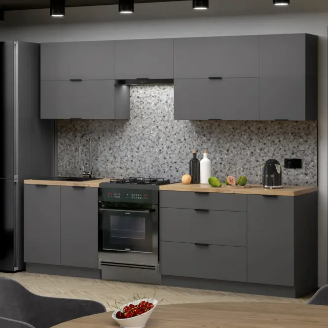 Dvierka na umývačku LOFT II 60X720 grafit,4