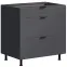 Kuchynská Skrinka LOFT II D80 3SZ METALBOX grafit