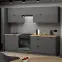 Kuchynská Skrinka LOFT II D60 grafit,4