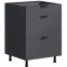 Kuchynská Skrinka LOFT II D60 3SZ METALBOX grafit