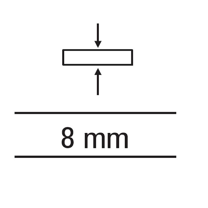 Dištančné krížiky 8mm 30 ks,4