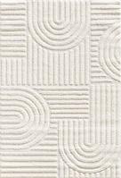 Koberec Frisee Pisa 1,33/1,9 06583A biela