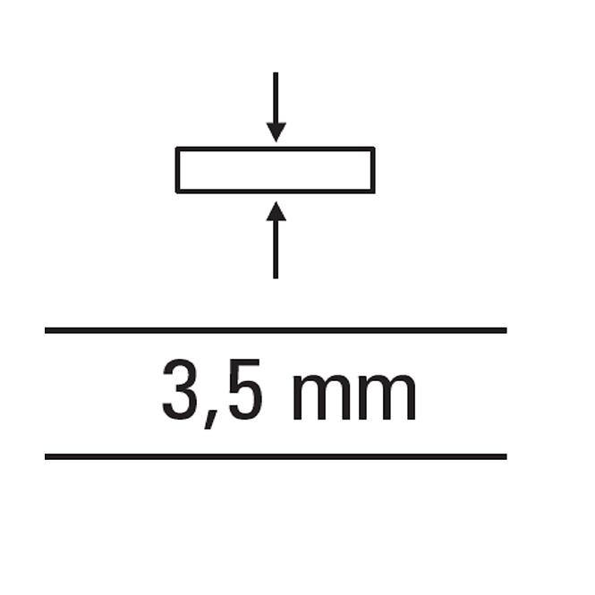 Dištančné krížiky 3,5mm 100 ks