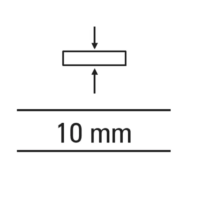 Dištančné krížiky 10mm 30 ks,4