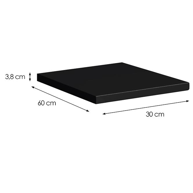 Kuchynská doska Industry  30 cm čierna,2