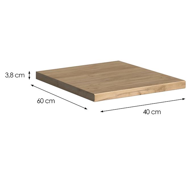 Kuchynská doska Loft II 40 cm dub craft