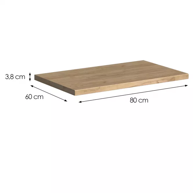 Kuchynská doska Loft II 80 cm dub craft