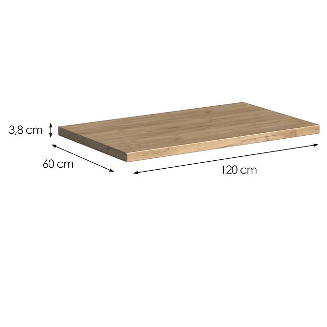 Kuchynská doska Loft II 120 cm dub craft