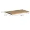 Kuchynská doska Loft II 120 cm dub craft,2