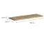 Kuchynská doska Loft II 180 cm dub craft,2