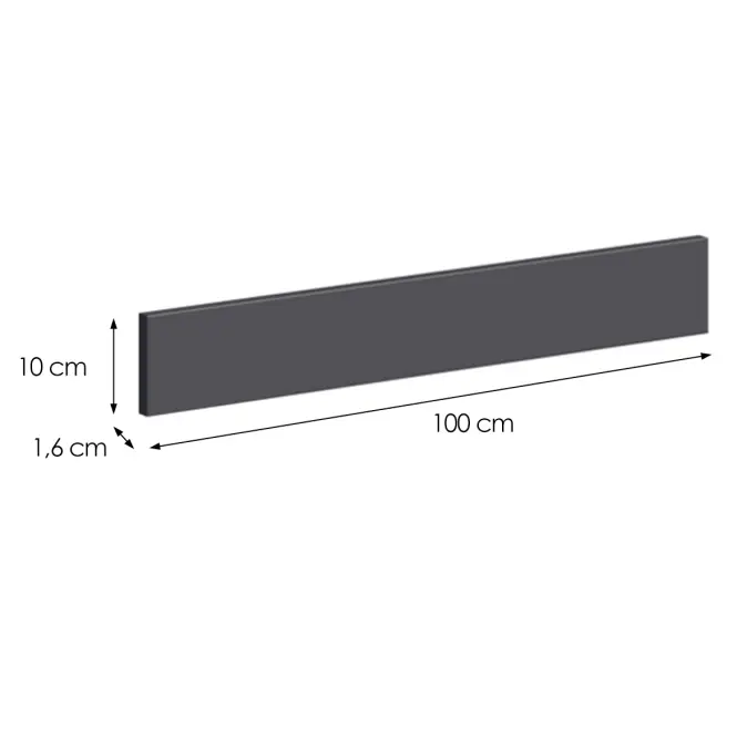 Sokel Loft II  100 cm grafit,2