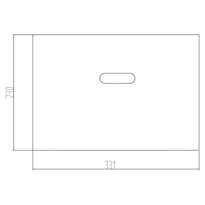 Biokrb Moon Mini biela mat