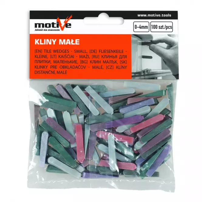 Kliny malé 100 ks