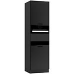 Kuchynská skrinka Anika D 60 PK/2133 P/L grafit/grafit