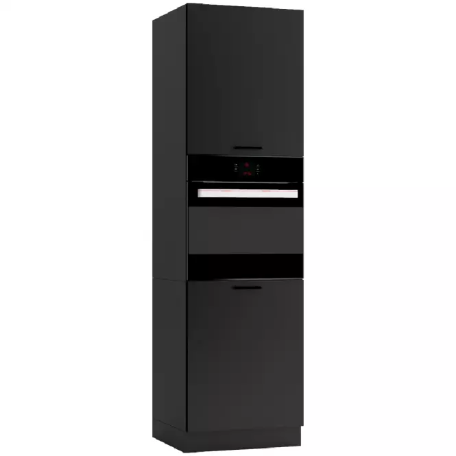 Kuchynská skrinka Anika D 60 PK/2133 P/L grafit/grafit