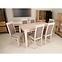 Stôl ST-874 140x80+40 cm sonoma,6