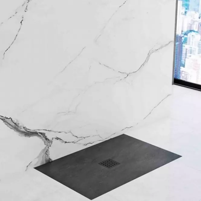 Vanička obdĺžniková Rock Rea K4580 black 90x120