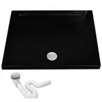 Vanička štvorcová Savoy Rea K4804 black 80x80