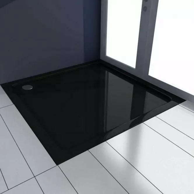 Vanička štvorcová Savoy Rea K4804 black 80x80
