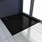 Vanička štvorcová Savoy Rea K4804 black 80x80,3