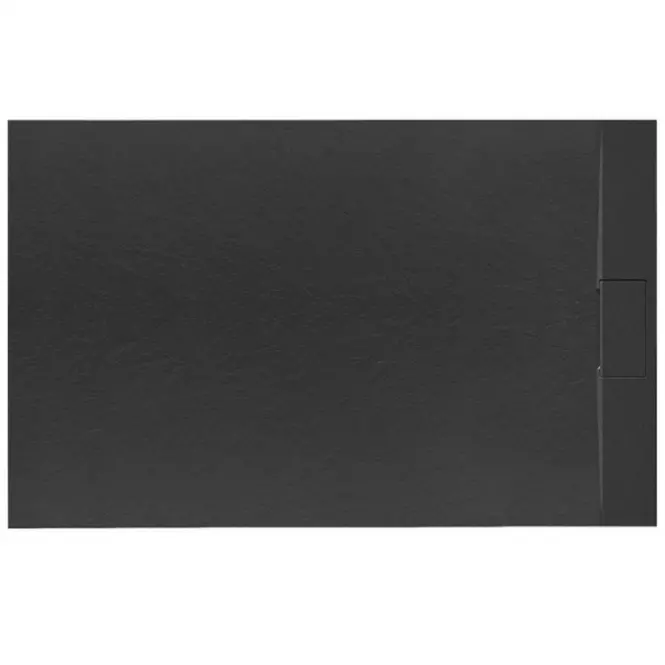 Vanička obdĺžniková Bazalt black 80x100